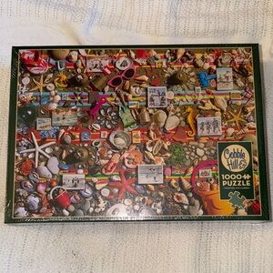 Cobble Hill Beach Scene Coastal Treasures Puzzle - 1000 Pieces NEW Sealed